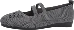 AMDBEL Ballet Flats Shoes for Women Dressy Women's Flat Dress Shoes Black Ballet Shoes Dress Shoes Suede Bow Round Toe Flats