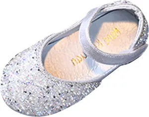 Baby Girls Mary Jane Dress Shoes Rhinestones Flower Girl Wedding Party Shoes Ballet Flats Toddler Sandals