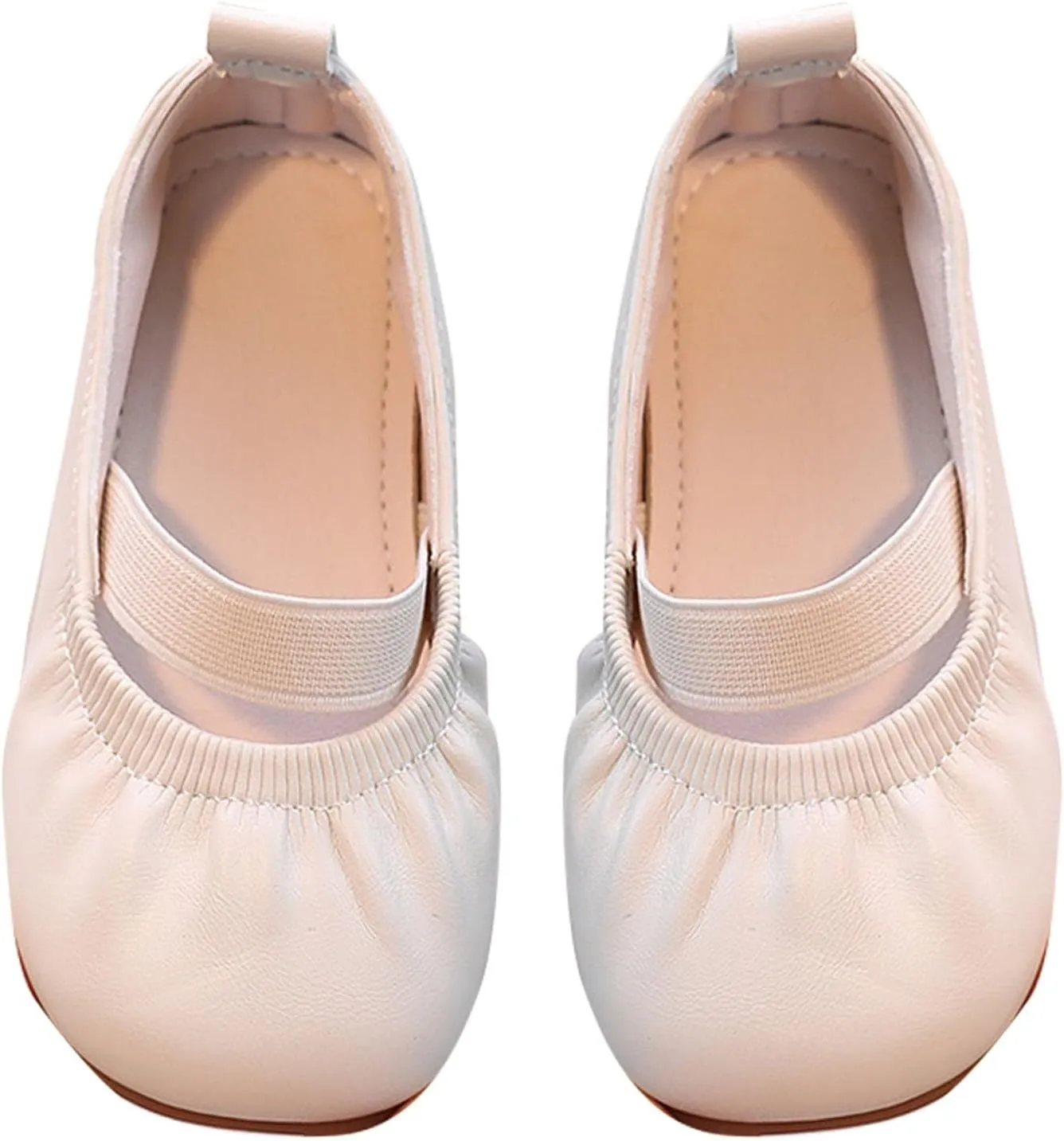 Ballet Shoes for Girls Toddler Dance Slippers Soft Leather Ballerina Mary Jane Flat𝘀 for Toddler/Little/Big Kid