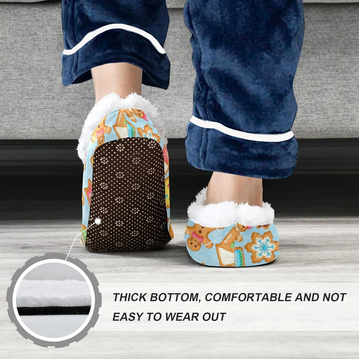 Bees Honey Honeycombs Boys Girls House Slippers Kids toddler Home Shoes Winter Indoor shoes XS
