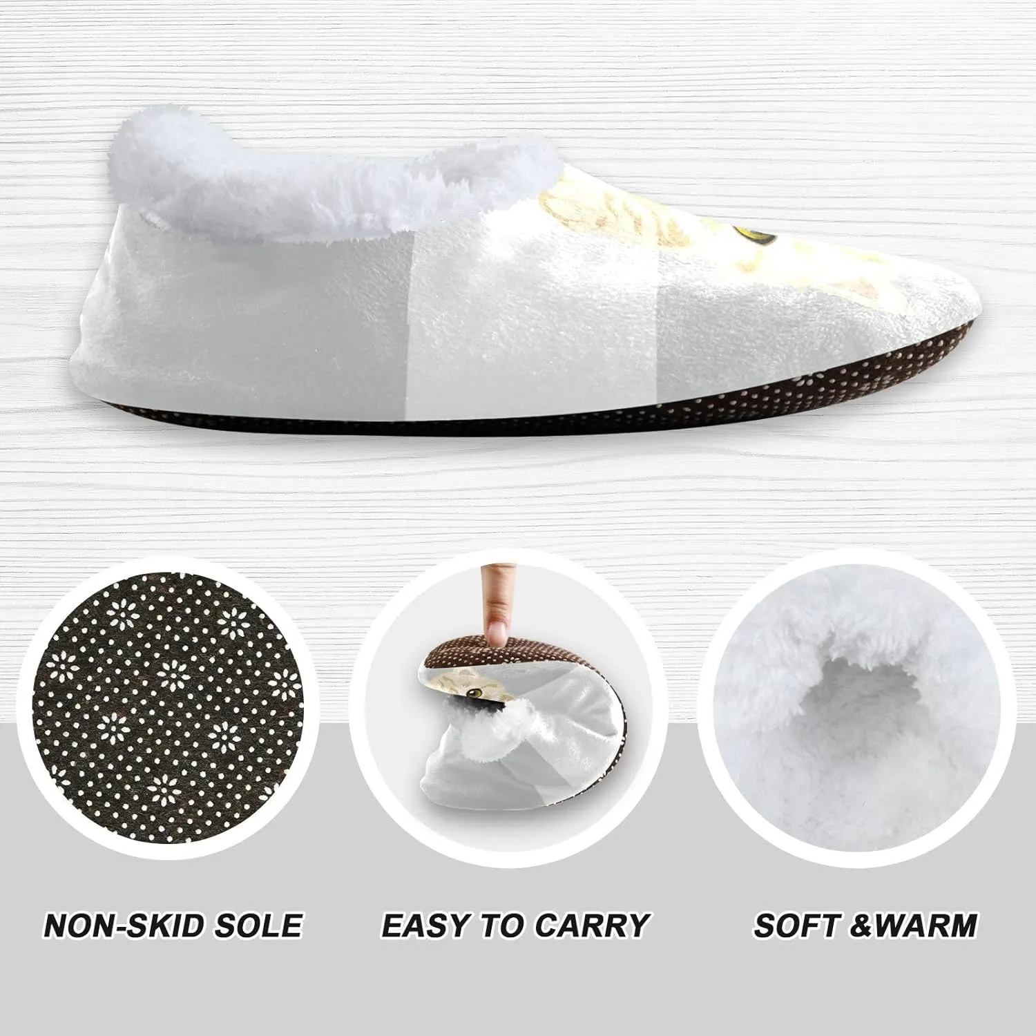 Bees Honey Honeycombs Boys Girls House Slippers Kids toddler Home Shoes Winter Indoor shoes XS