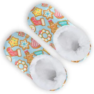 Bees Honey Honeycombs Boys Girls House Slippers Kids toddler Home Shoes Winter Indoor shoes XS