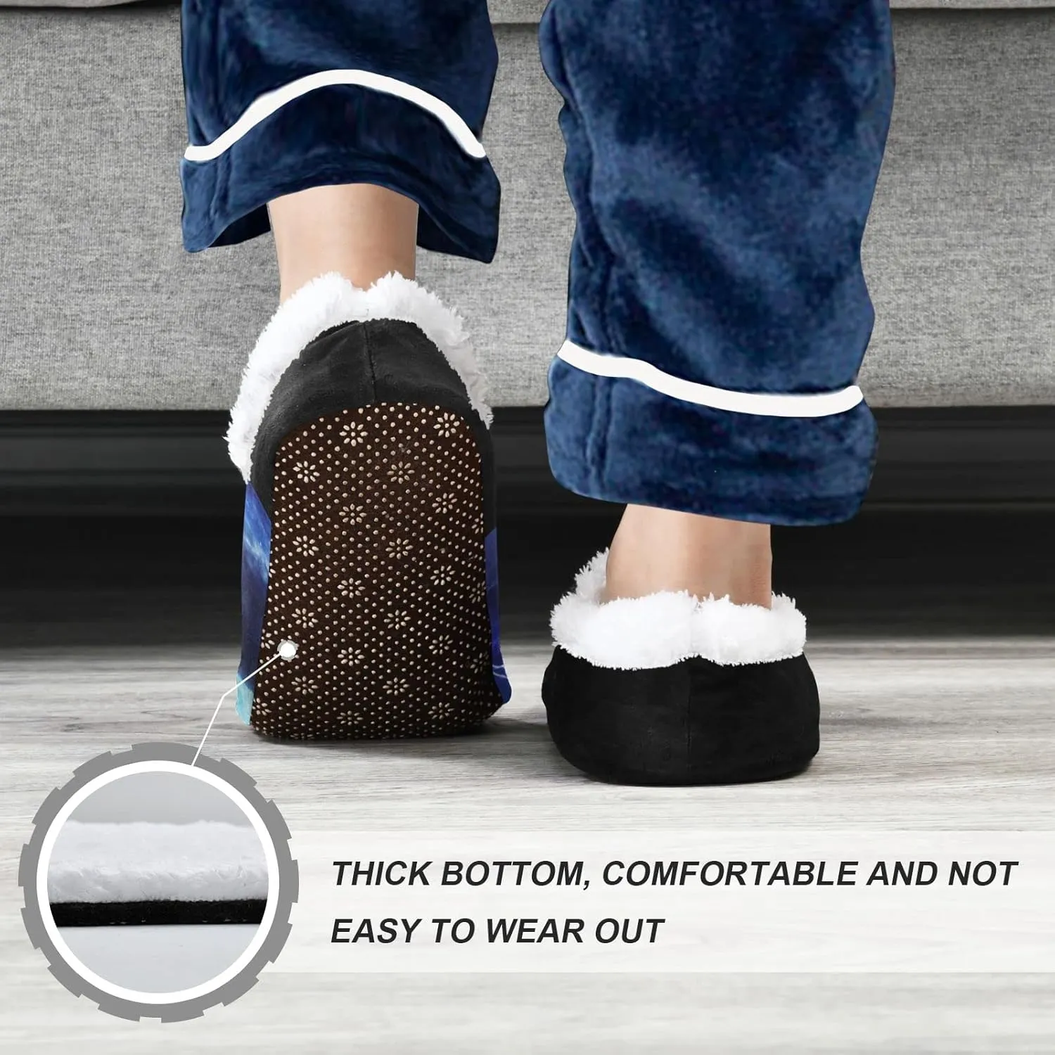 Bees Honey Honeycombs Boys Girls House Slippers Kids toddler Home Shoes Winter Indoor shoes XS