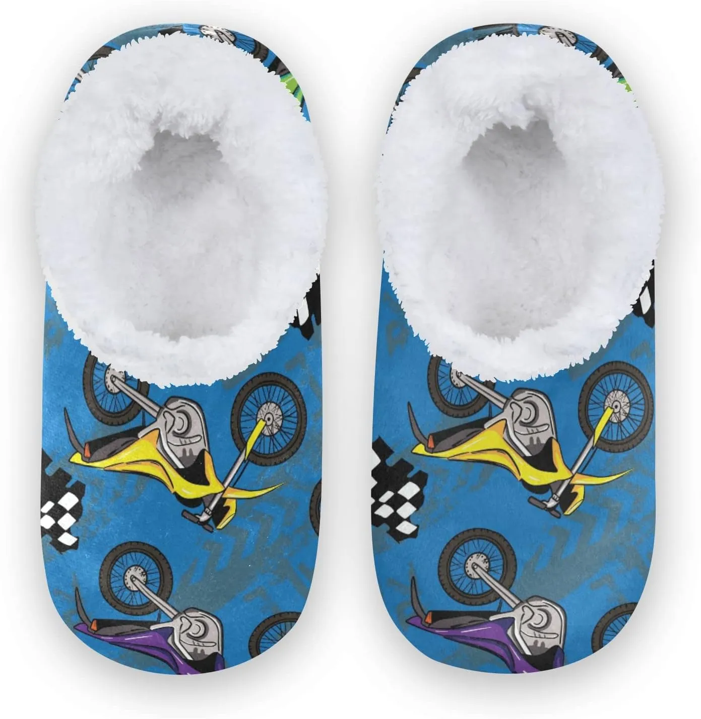 Boccsty Boys Girls House Slippers Kids toddler Home Shoes Winter Indoor shoes XS-S