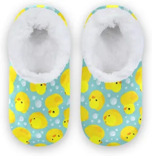 Boccsty Boys Girls House Slippers Kids toddler Home Shoes Winter Indoor shoes XS-S