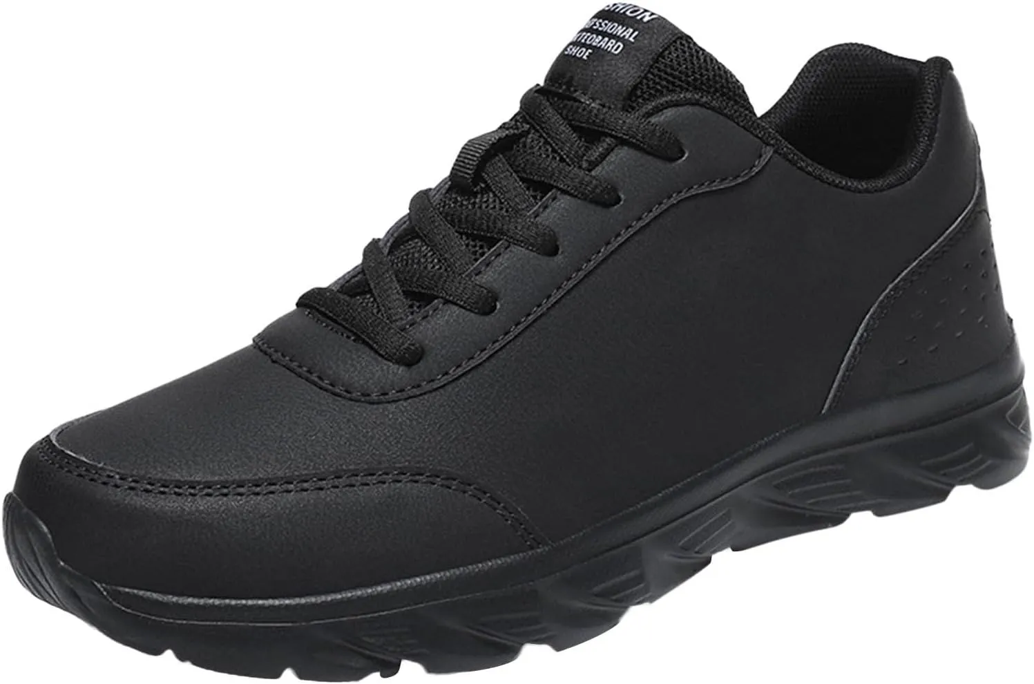Casual Sport Shoes for Men Fashion Simple Daily Shoes Flat Bottom Lace up Comfortable Lightweight Rubber Sole Sneakers Soft Work Walking Shoe