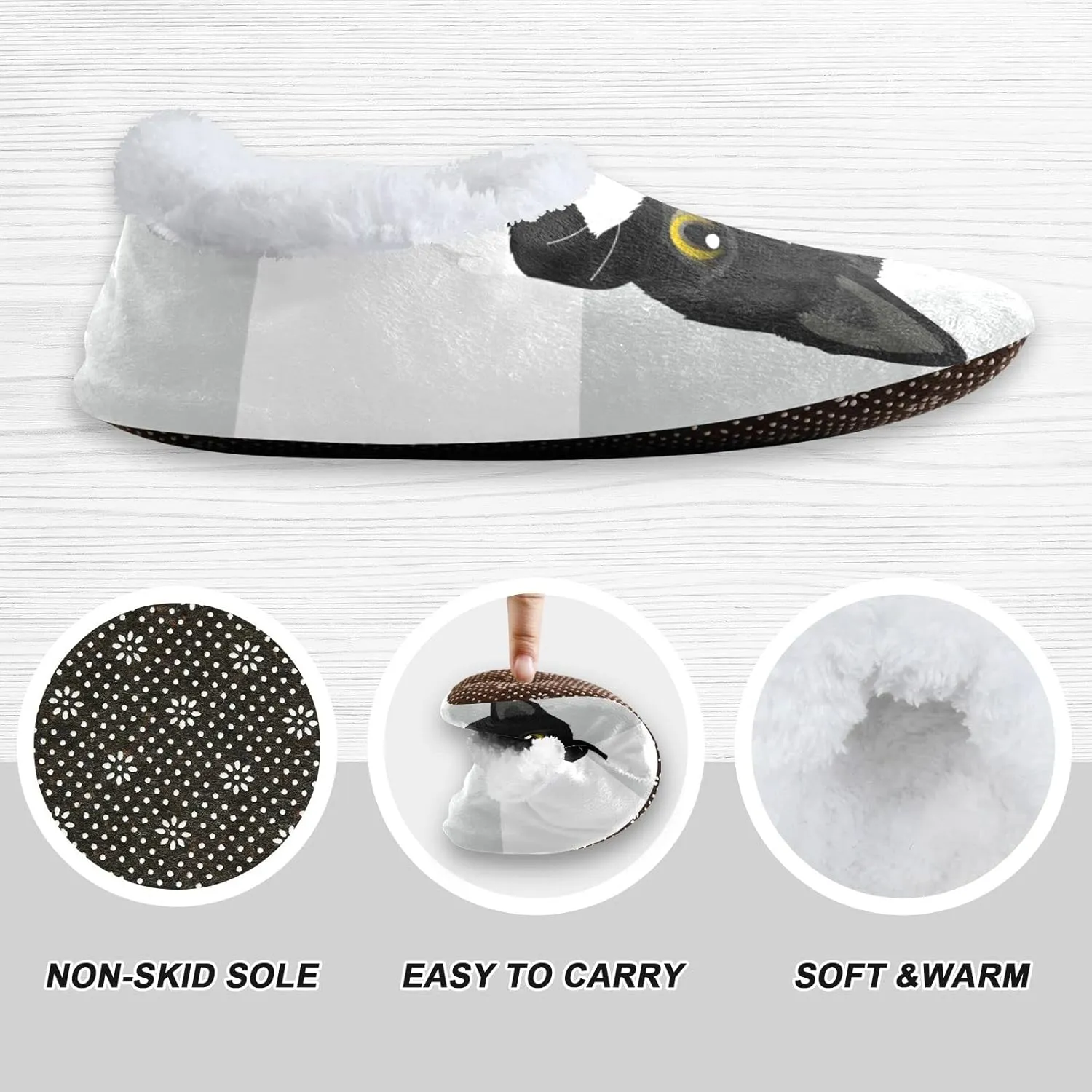 Christmas Boys Girls House Slippers Kids toddler Home Shoes Winter Indoor shoes XS