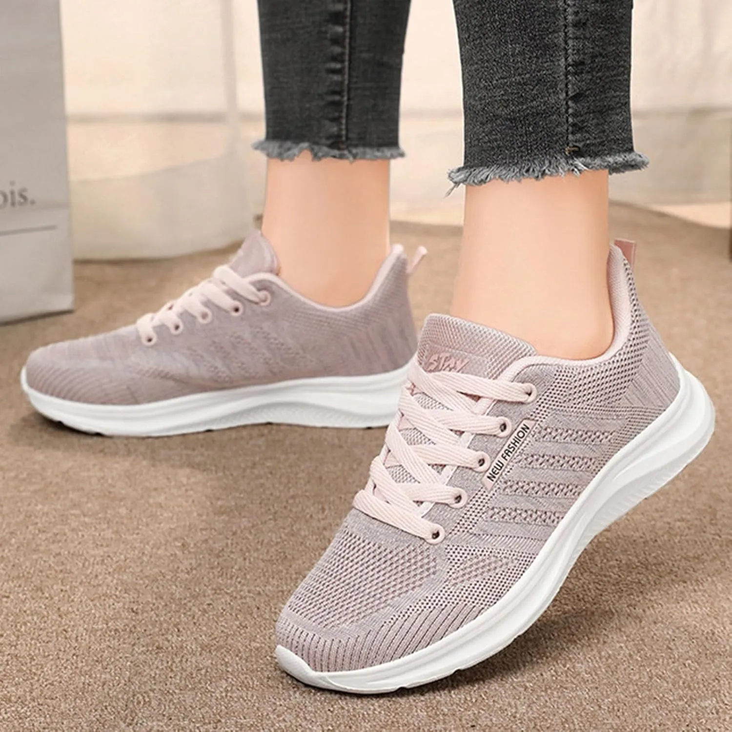 Couples Spring and Summer Fashion Casual Comfortable Sneakers for Men and Women Non Slip Sneaker Skates for Women