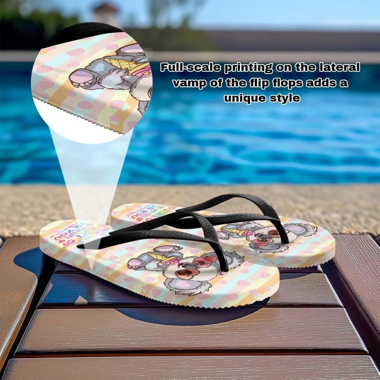 Fashion 2025 Flip Flops for Women Summer Non-Slip Soft Slippers Comfortable Women's Thong Sandals with EVA Sole