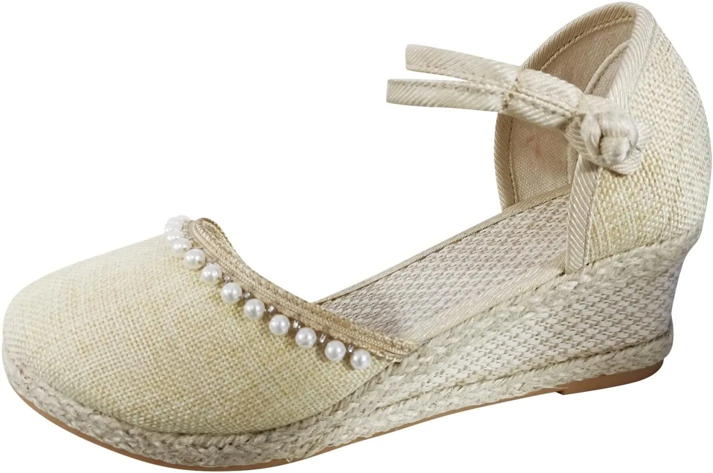 Floral Wedge Slippers Embroidered Womens Summer Resort Style Pattern Women's Wedges Shoes for Women Wedges Winter
