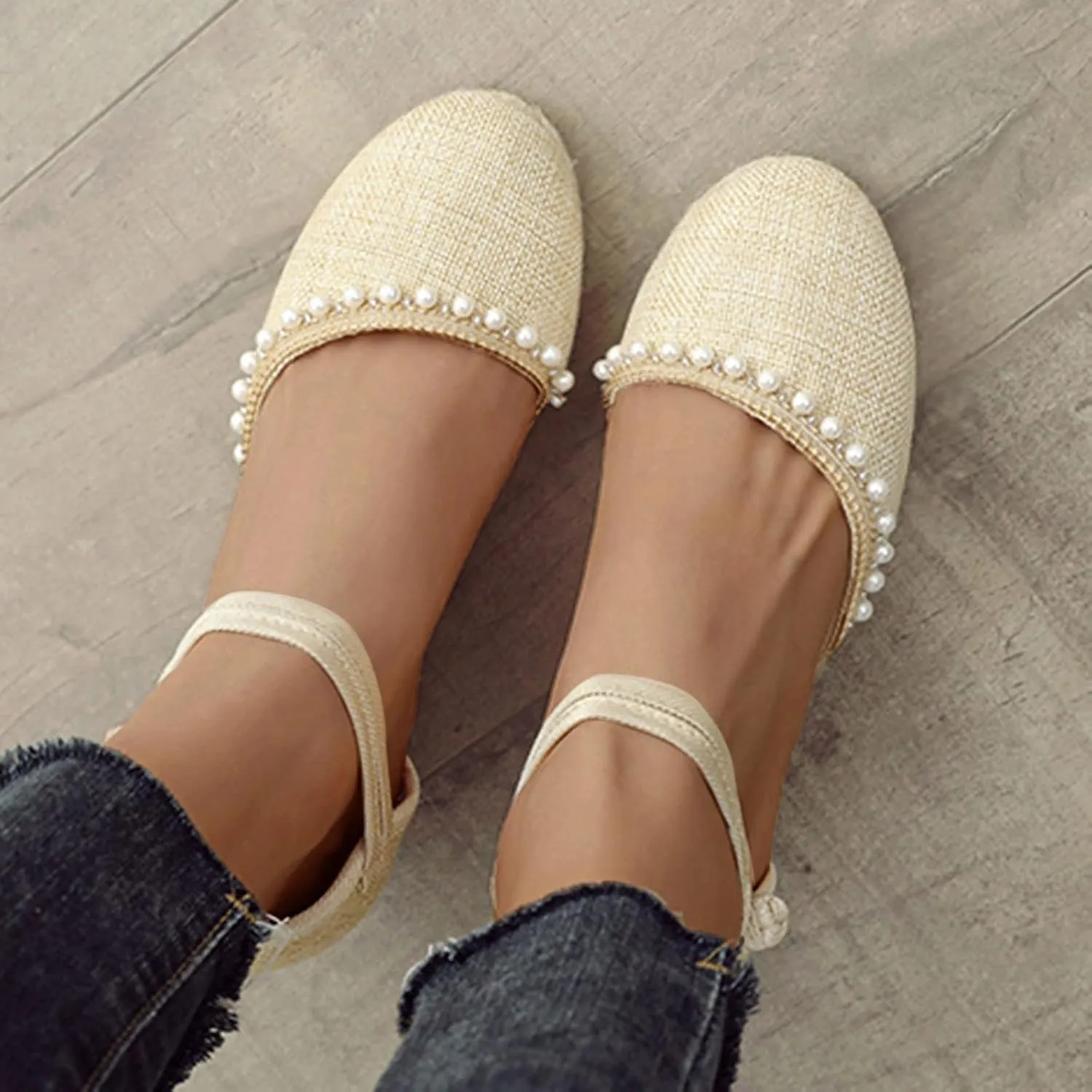 Floral Wedge Slippers Embroidered Womens Summer Resort Style Pattern Women's Wedges Shoes for Women Wedges Winter