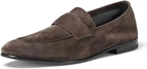 FOWT Men Retro Round Toe Slip On Loafers Flat Heel Comfy Casual Daily Shoes Size 4-16 US