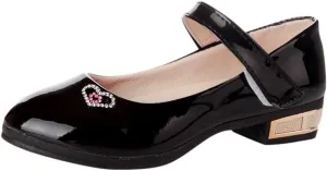 Girls Dress Shoes Mary Jane Shoes for Girls Party Wedding Flower Girl School Shoes Low Heel Flats