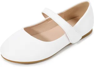 Girls Dress Shoes Patent Leather Wedding Party School Uniform Shoes Ballet Flats Little Girls Flower Girl Shoes