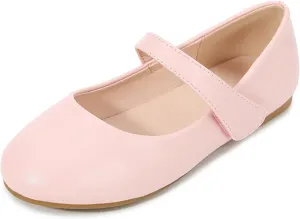 Girls Dress Shoes Patent Leather Wedding Party School Uniform Shoes Ballet Flats Little Girls Flower Girl Shoes