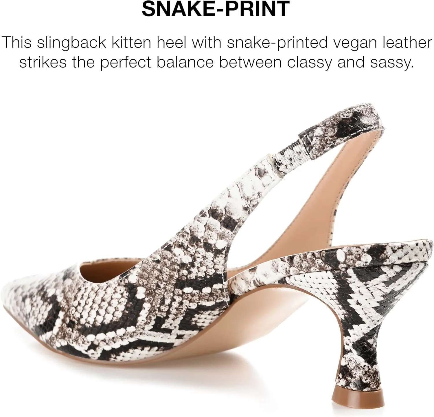 Journee Collection Womens Mikoa Animal Print Faux Leather Ankle Strap