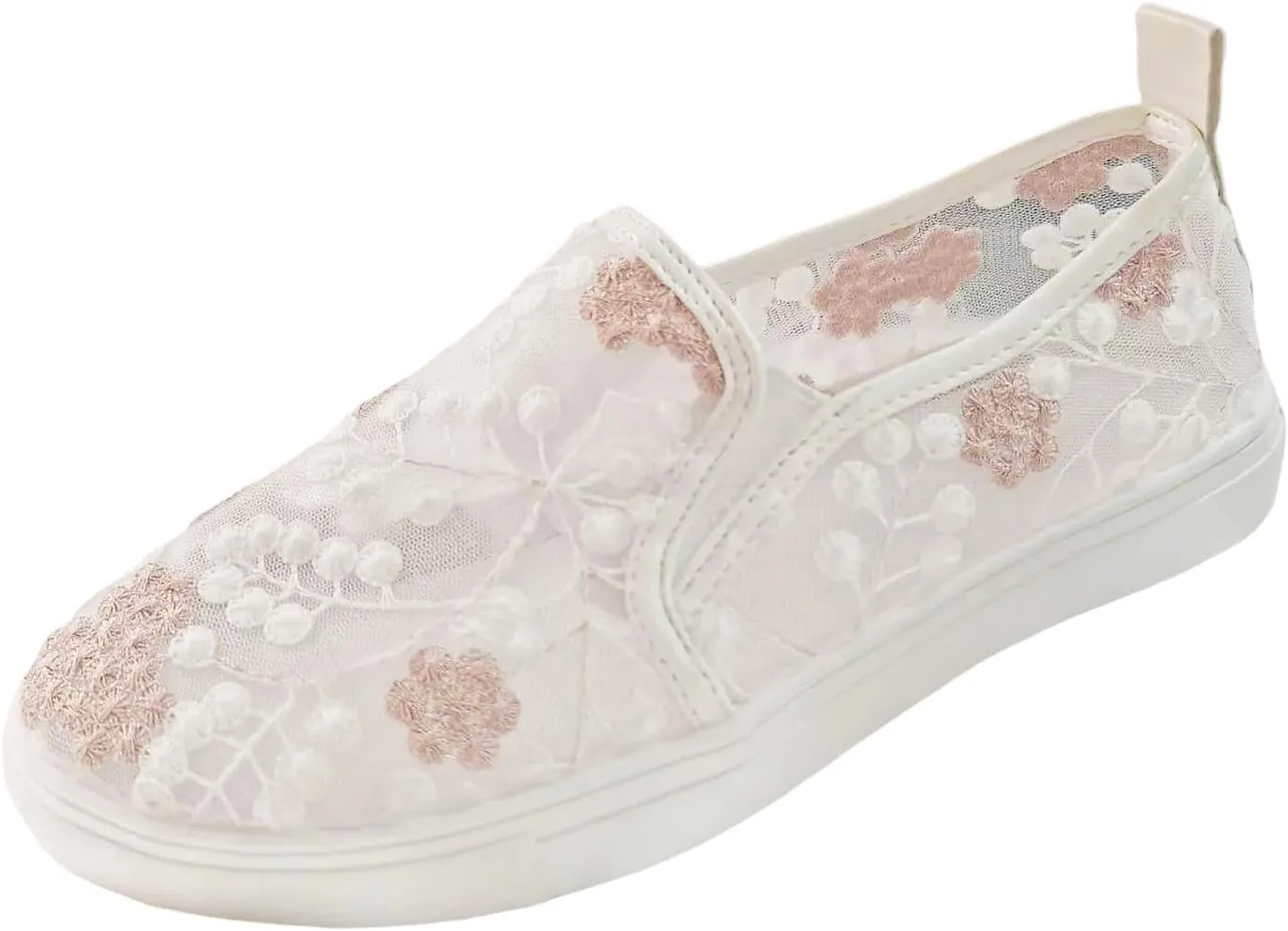 Ladies Casual Floral Pattern Hollow Out Breathable Mesh Large Size Lightweight Non Slip Casual Shoes Women Sandals Home