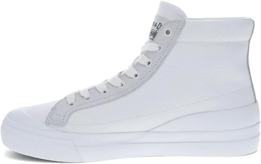 Levi's Mens LS1 Canvas and Suede Hightop Casual Sneaker Shoe