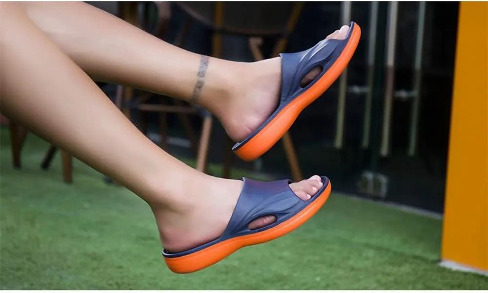 Men Shower Pool Sandals Fast Dry Anti Slip EVA Soft Slippers Shoes Open Toe House Bathroom Slides for Bedroom Pool College Dorm Gym Beach