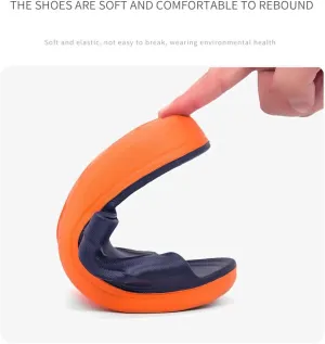 Men Shower Pool Sandals Fast Dry Anti Slip EVA Soft Slippers Shoes Open Toe House Bathroom Slides for Bedroom Pool College Dorm Gym Beach