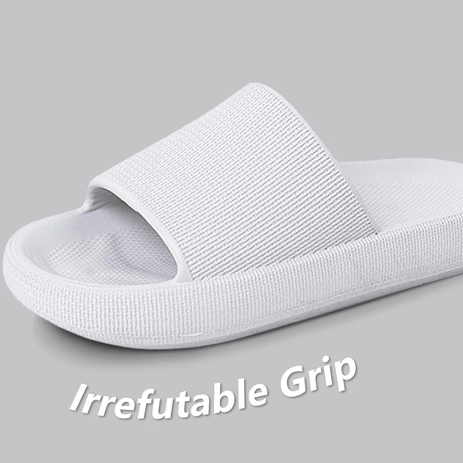Menore Slippers for Women and Men Quick Drying, Parent-Child EVA Open Toe Soft Slippers, Non-Slip Soft Shower Spa Bath Pool Gym Beach House Sandals for Indoor & Outdoor