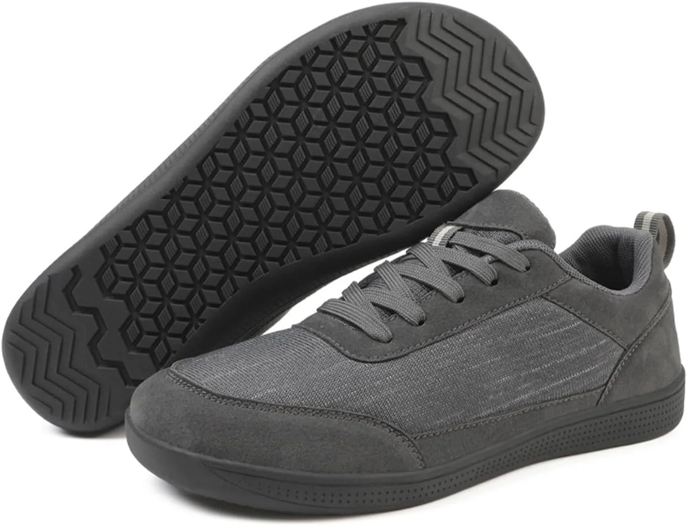 Mens Barefoot Wide Toe Box Lightweight Zero Drop Minimalist Walking Casual Sneakers