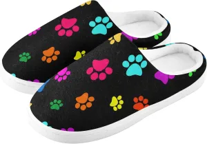 Oyihfvs Unisex Memory Foam Warm Slippers Comfort Soft Casual Shoes for Indoor Outdoor S-XXXL