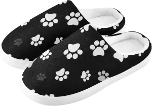 Oyihfvs Unisex Memory Foam Warm Slippers Comfort Soft Casual Shoes for Indoor Outdoor S-XXXL