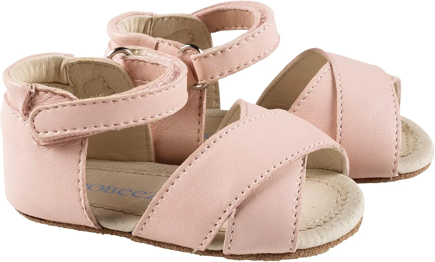 Robeez First Kicks Baby Girl and Unisex Sandals for Infant/Toddlers - 0-24 Months