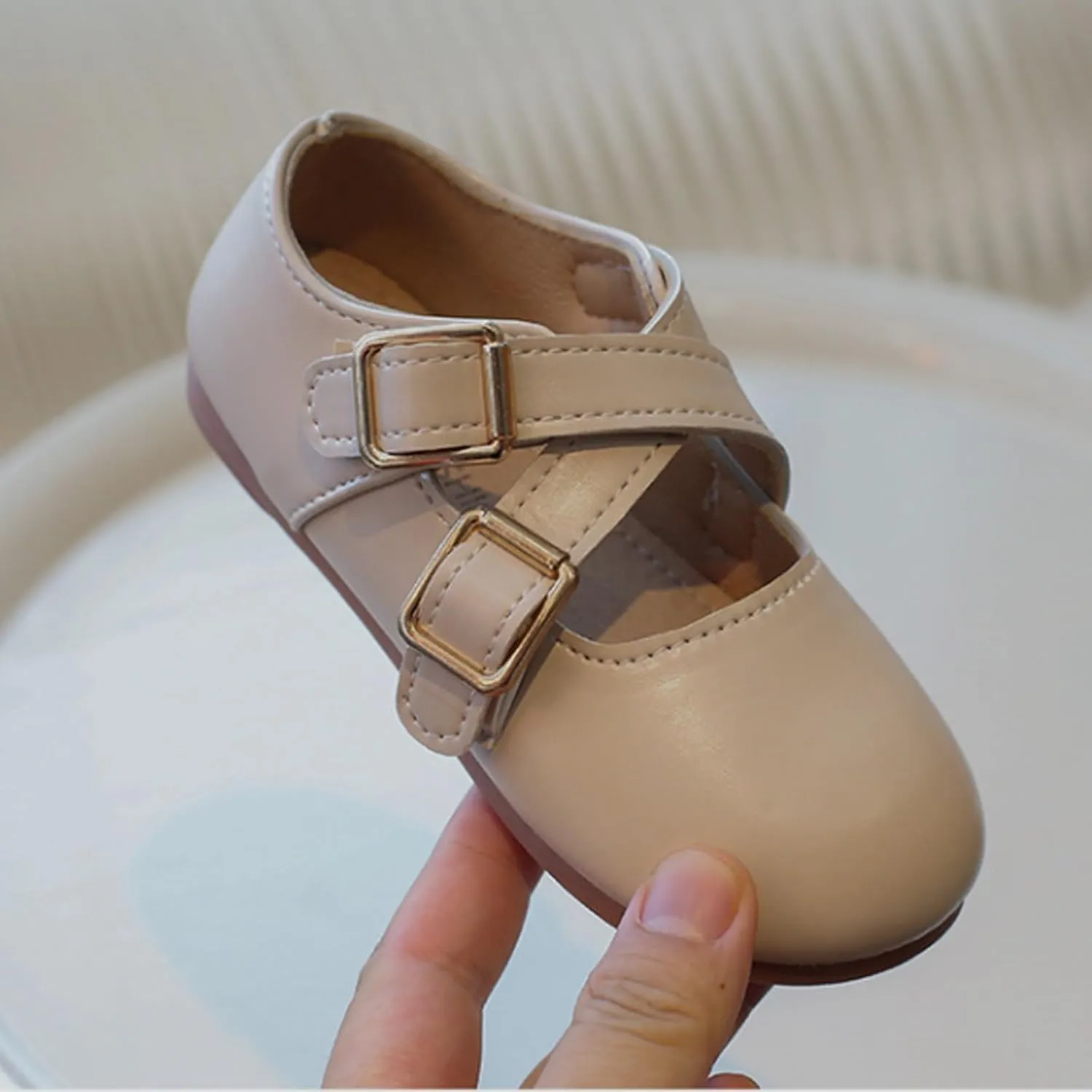 Shoes for Babys Little Girls Mary Jane School Uniform Shoes Buckle Strap Dress Flats Moccasins Toddler Dress Shoes School Girl Shoes
