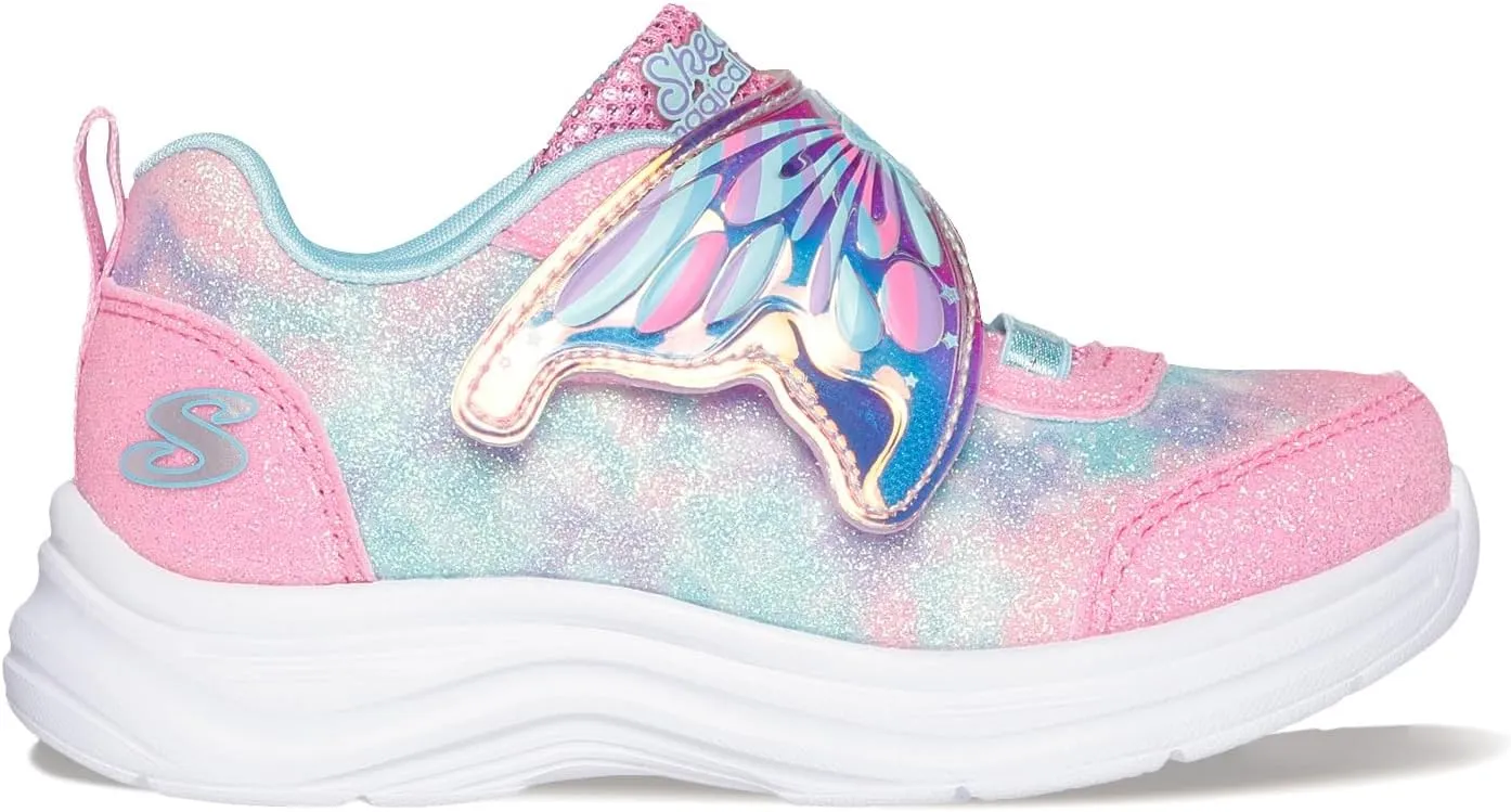 Skechers Girls' GLIMMER KICKS - MAGICAL WINGS