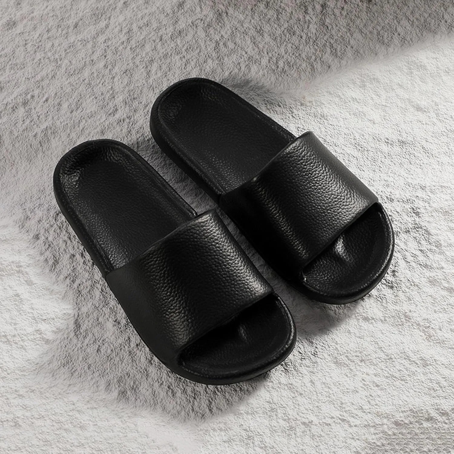 Summer Couple Coloured Home Non Slip Indoor Bathroom Beach Large Size Soft Slippers for Women Washable