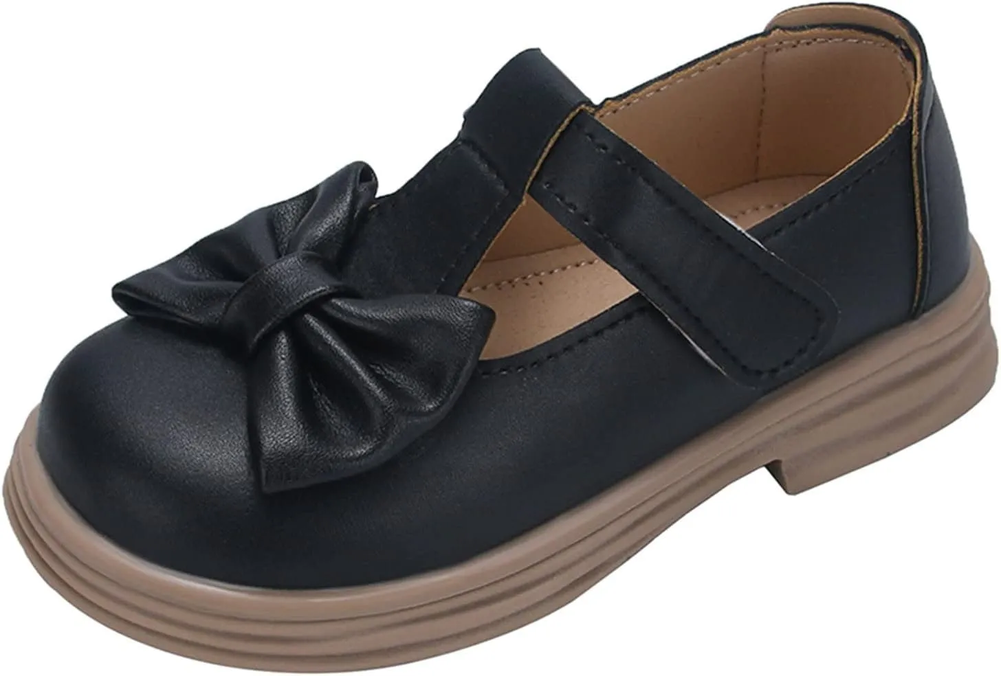 Toddler Girl Mary Jane Dress Shoes Kids Platform Uniform Shoes School Oxford Flats for Girl Party Wedding Shoes