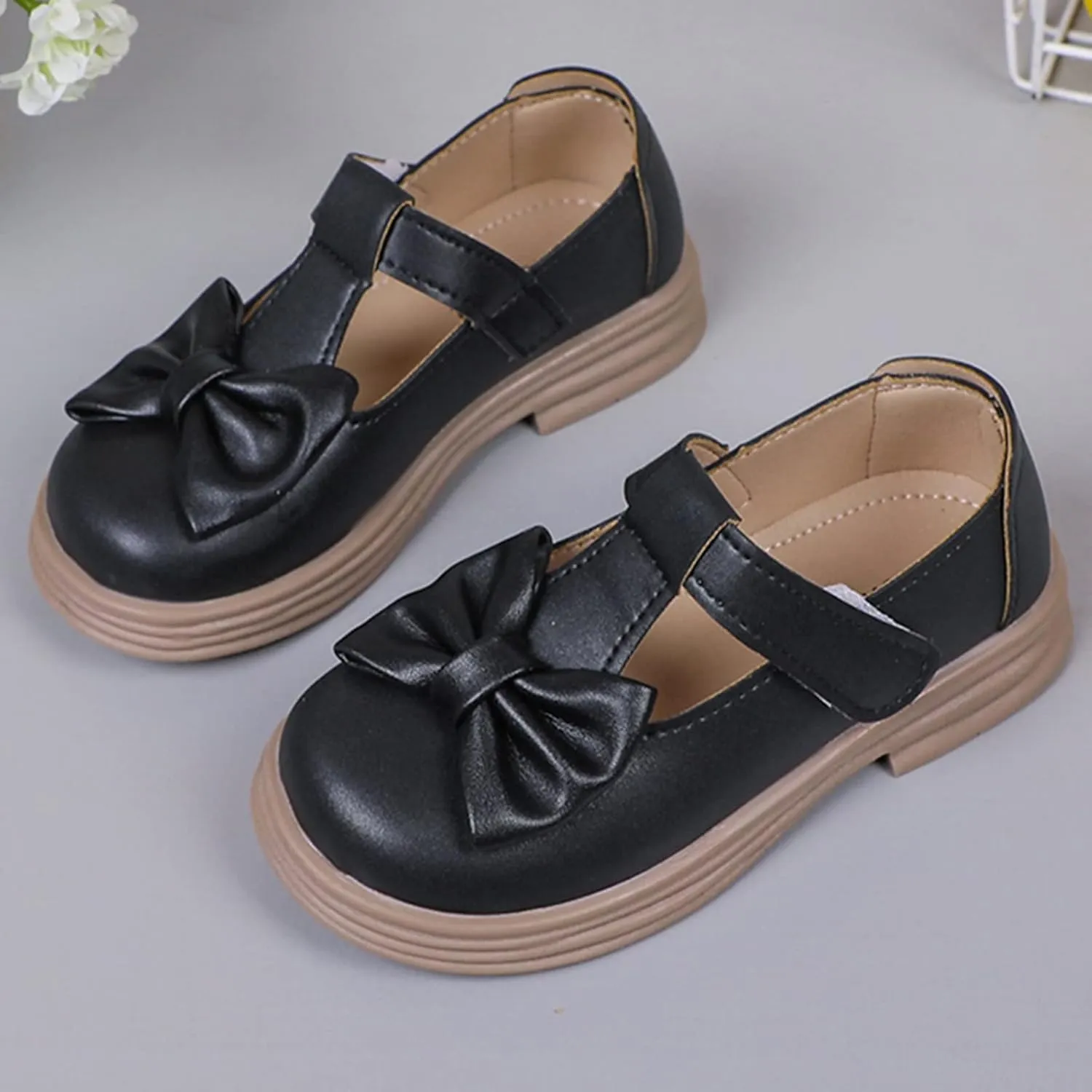 Toddler Girls Mary Jane Dress Shoes Ballet Flat𝘀 for Little Kid Par𝘁y School 𝗢xford Shoes Preschool Shoes Girls