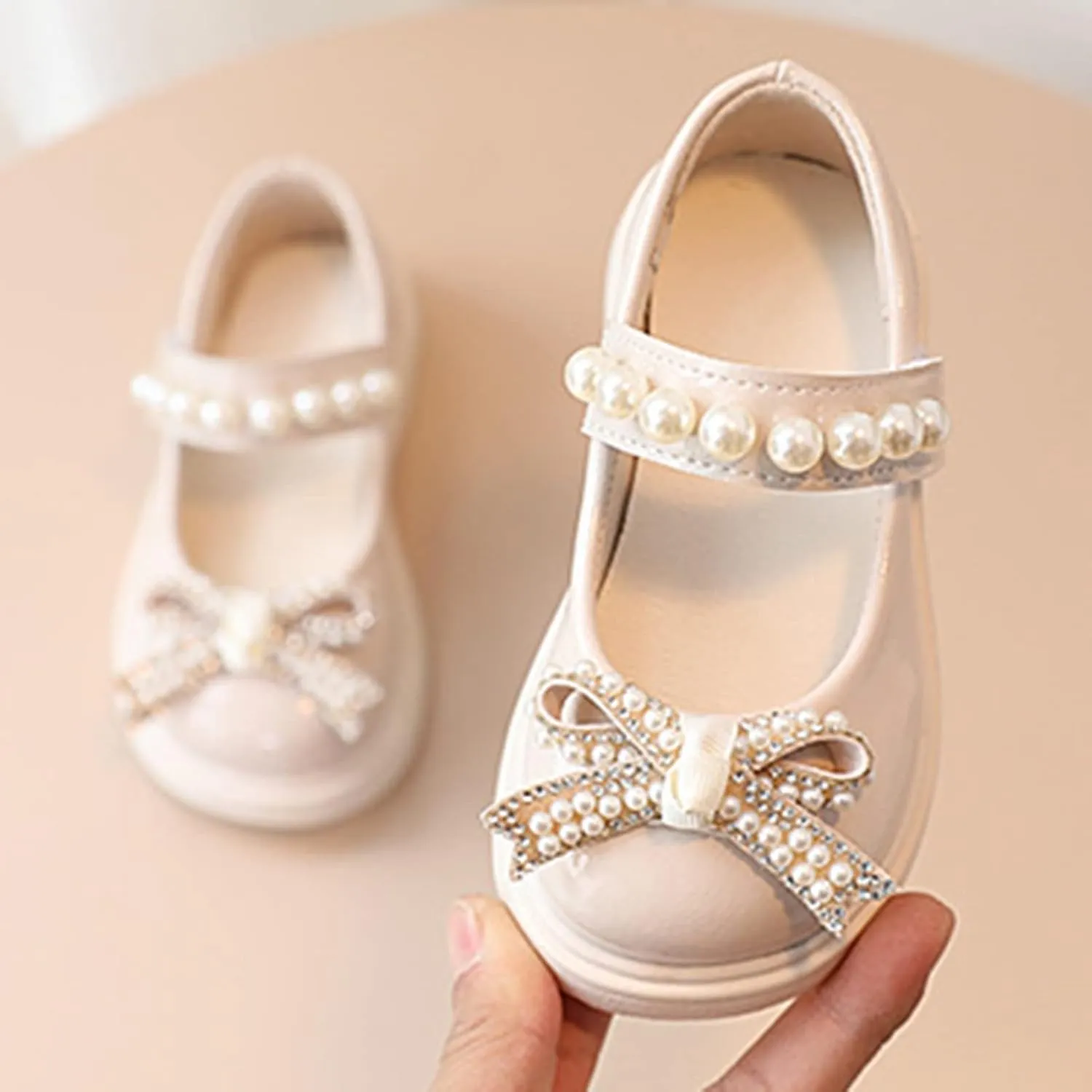 Toddler Platform Mary Jane Shoes Bow Girls Dress Shoes Little Girl School Uniform Oxford Shoes for Girl Flats