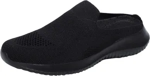 Women Breathable Non Slip Soft Sole Mesh Tennis Walking Breathable Fashion Sneaker Booties for Women with Heel