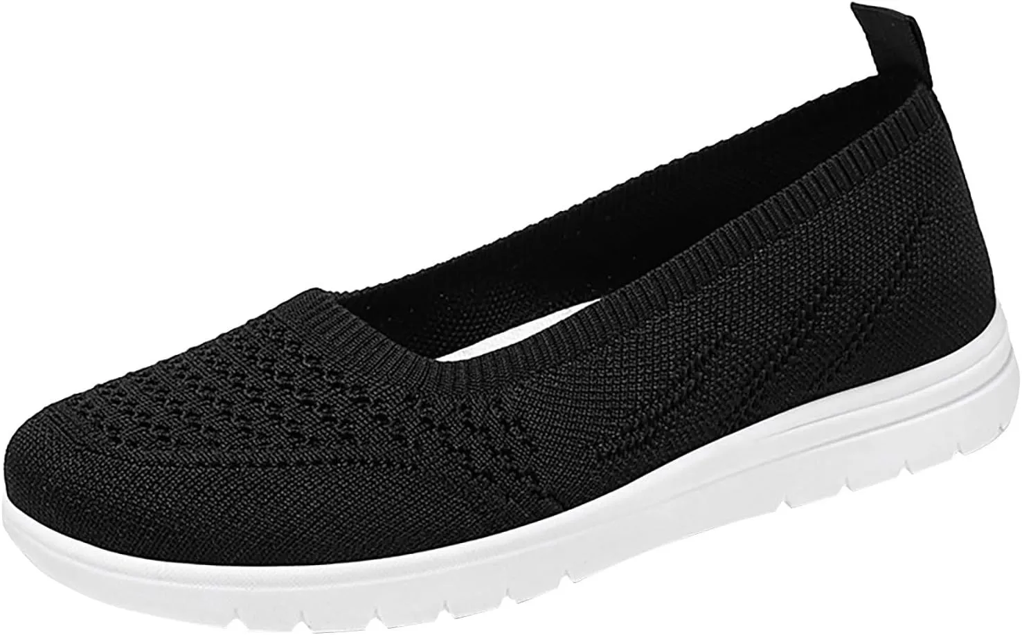 Women Flat Shoes Soft Orthopedic Shoes Round Toe Breathable Go Walking Slip On Casual Shoes Walking Dress Shoes Canvas