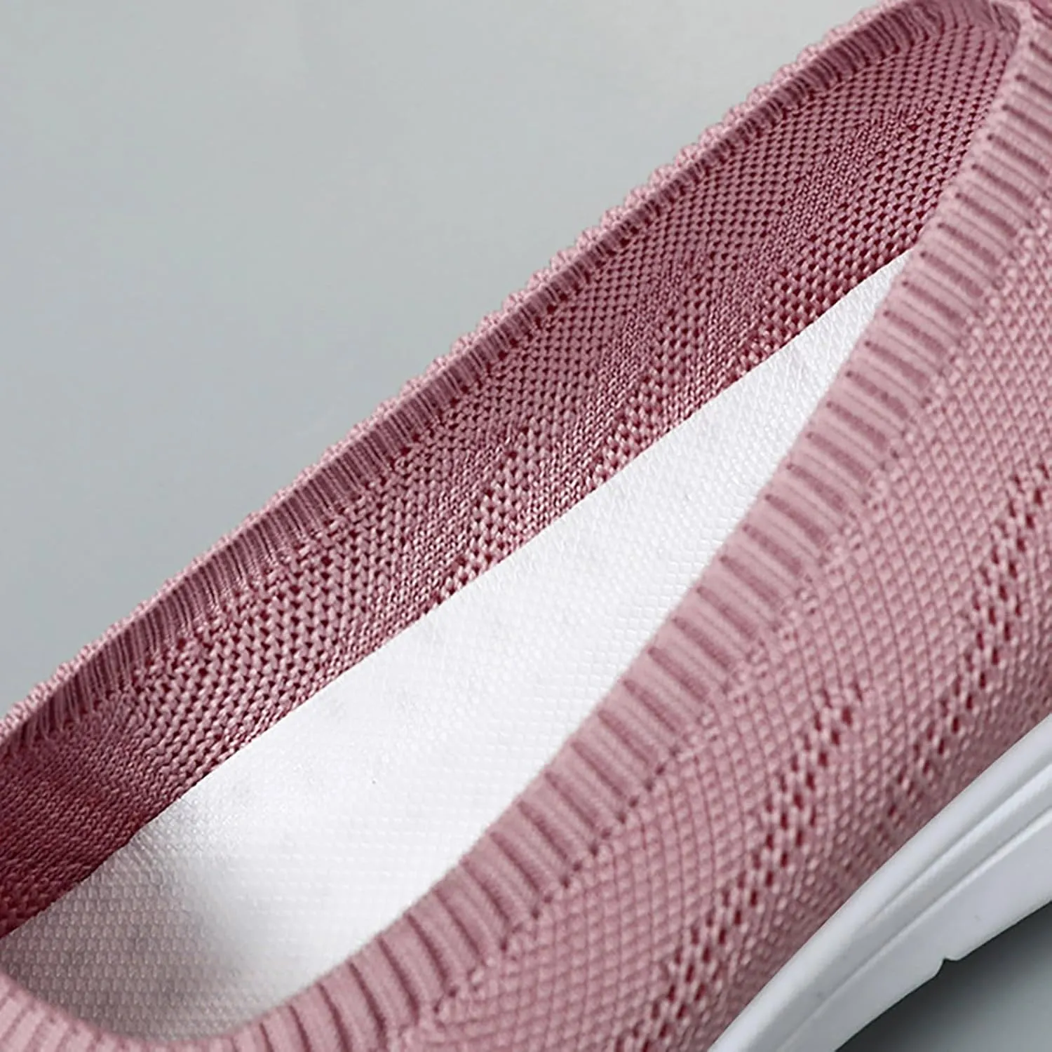 Women Flat Shoes Soft Orthopedic Shoes Round Toe Breathable Go Walking Slip On Casual Shoes Walking Dress Shoes Canvas
