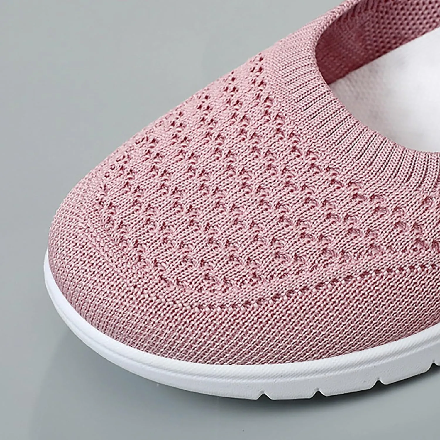 Women Flat Shoes Soft Orthopedic Shoes Round Toe Breathable Go Walking Slip On Casual Shoes Walking Dress Shoes Canvas