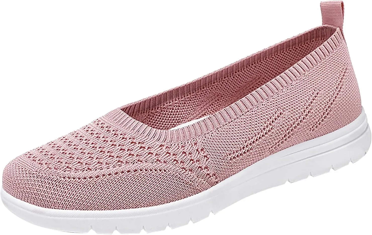 Women Flat Shoes Soft Orthopedic Shoes Round Toe Breathable Go Walking Slip On Casual Shoes Walking Dress Shoes Canvas