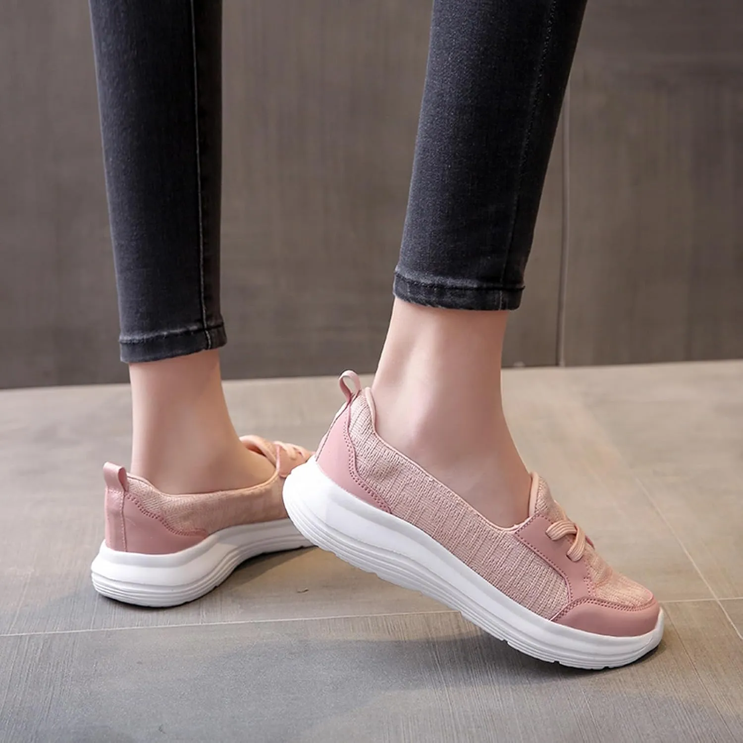 Women Orthopedic Walking Shoes,Women’s Breathable Comfy Slip On Arch Support Nonslip Fashion Shoes 2024 Wide Width Woven Orthopedic Soft Loafers Sneakers Boat Shoes