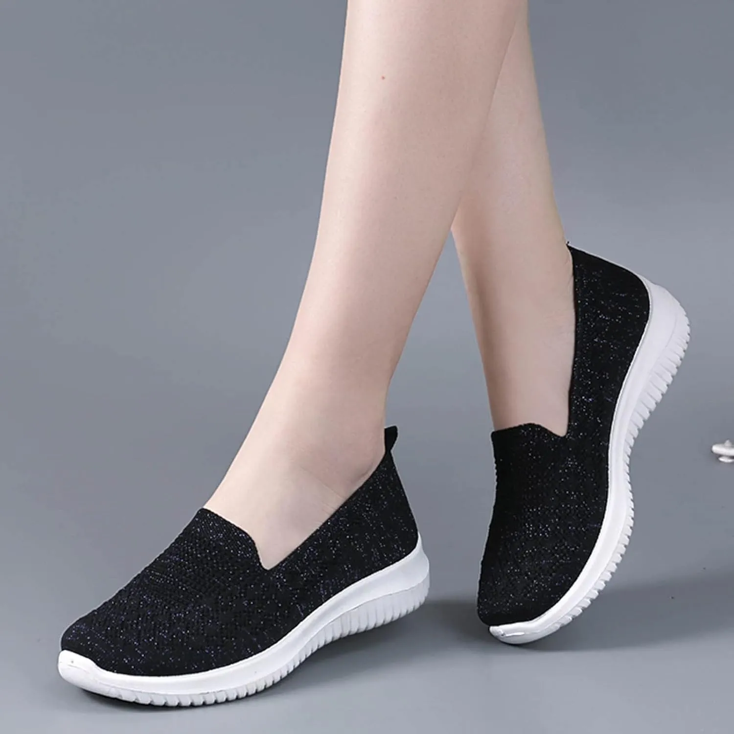 Women Shoes Mesh Socks Shoes Casual One Foot Wear Women's Shoes Breathable Casual Sports Shoes Sneaker Skates for Women