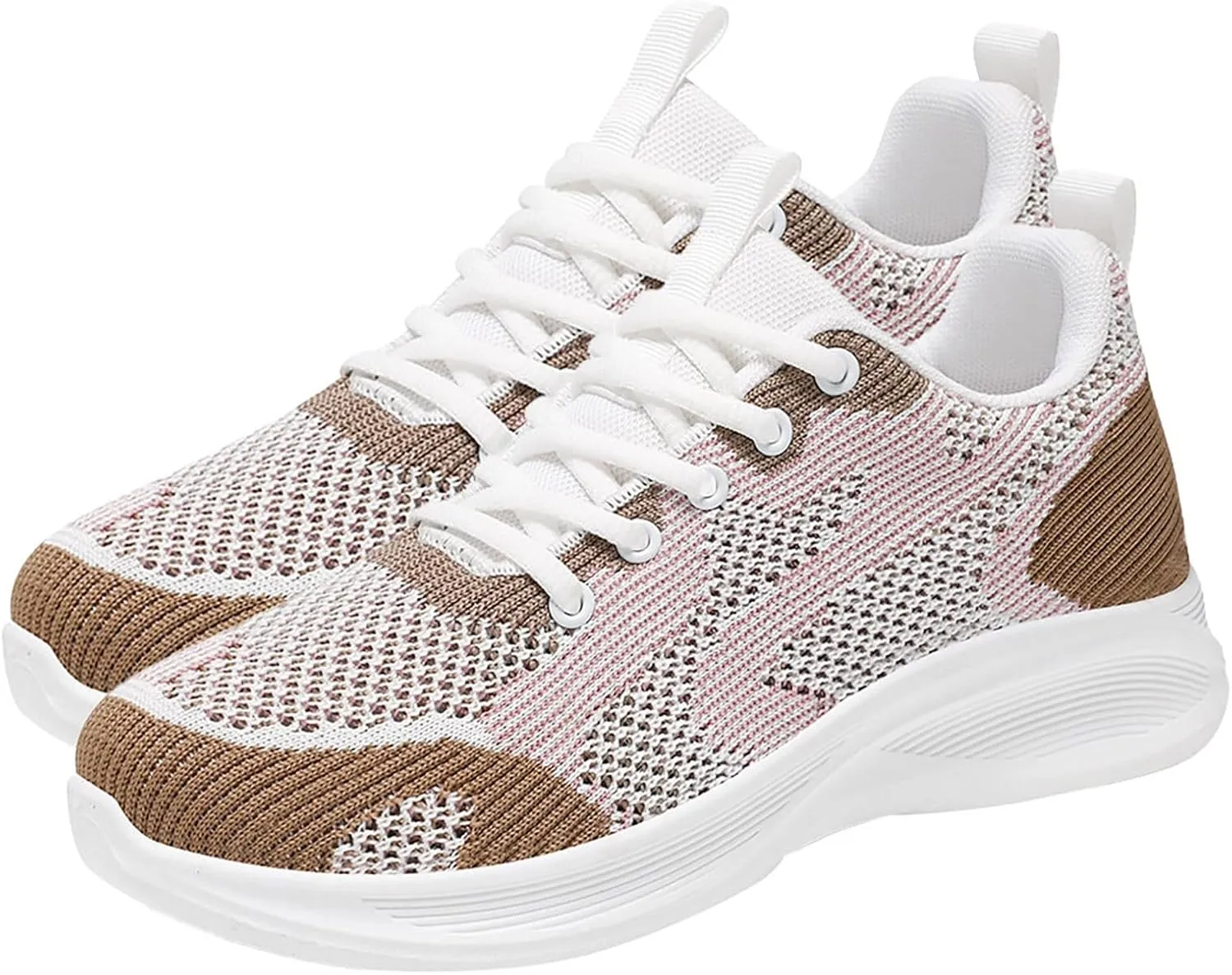 Women's Classic Leather Sneaker Woven Sports Shoes Comfortable Breathable Classical Walking Shoes Wedding/Driving/Dating