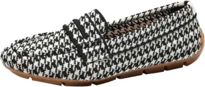 Women's Mary Jane Shoe Driving Casual Slip On Flat Lightweight Loafers Comfortable Boat Shoes Dressy Walking Flat Loafer