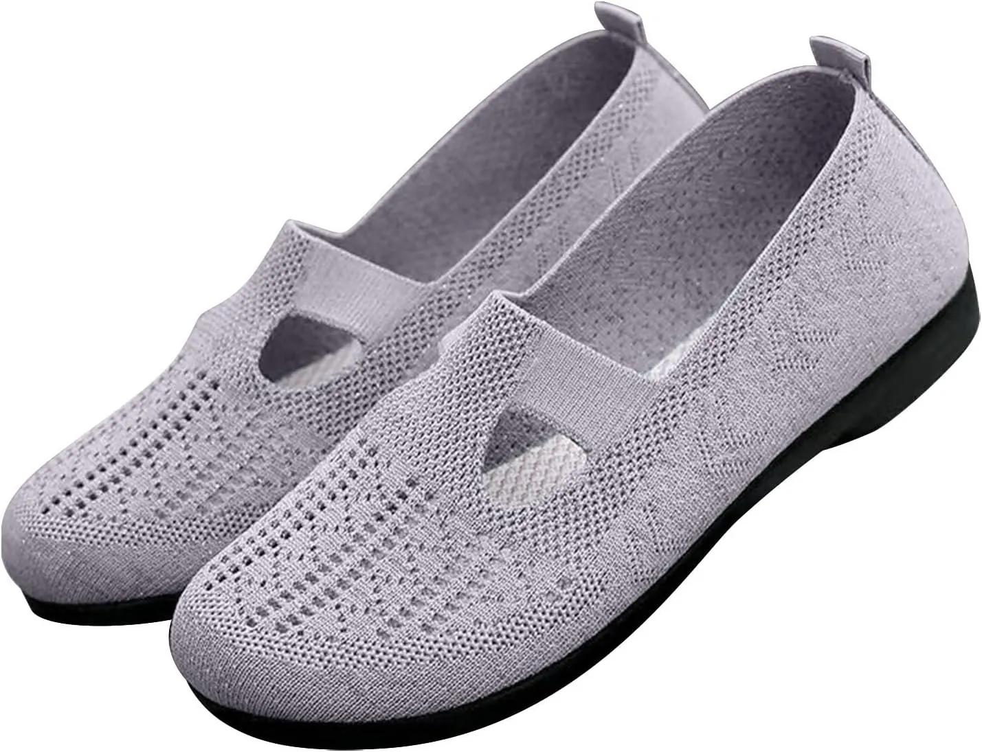 Womens Shoes Sneakers Comfortable Ethnic Casual Flat Shoes Summer Breathable Slip On Sneakers Walking Soft Sole Canvas