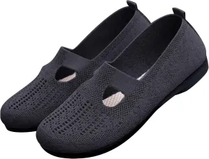Womens Shoes Sneakers Comfortable Ethnic Casual Flat Shoes Summer Breathable Slip On Sneakers Walking Soft Sole Canvas