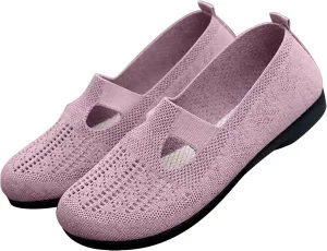 Womens Shoes Sneakers Comfortable Ethnic Casual Flat Shoes Summer Breathable Slip On Sneakers Walking Soft Sole Canvas