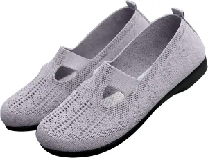 Womens Shoes Sneakers Comfortable Ethnic Casual Flat Shoes Summer Breathable Slip On Sneakers Walking Soft Sole Canvas