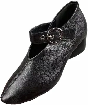 Women's Solid Color Fashion Shoes,Ankle Buckle Strap Comfortable Chunky Heel Daily Shoes,Versatile Pointed Toe Soft Sole Shoes